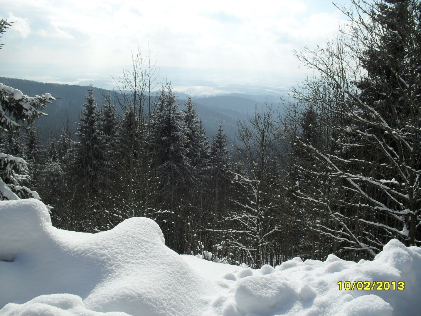 Aussicht vom Grossen Knollen nach S�den